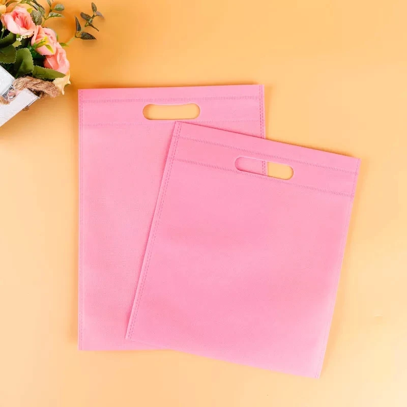 
Custom Recycled Shopping Die Cut Non Woven Cooler Bags With Printing Logo For Shopping Promotion 
