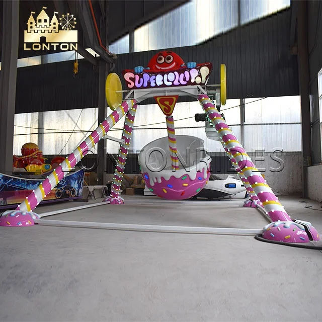 Hot Sell Amusement Rides Thrilling Equipment Swing Candy Pendulum Attraction Kids Hammer Rides