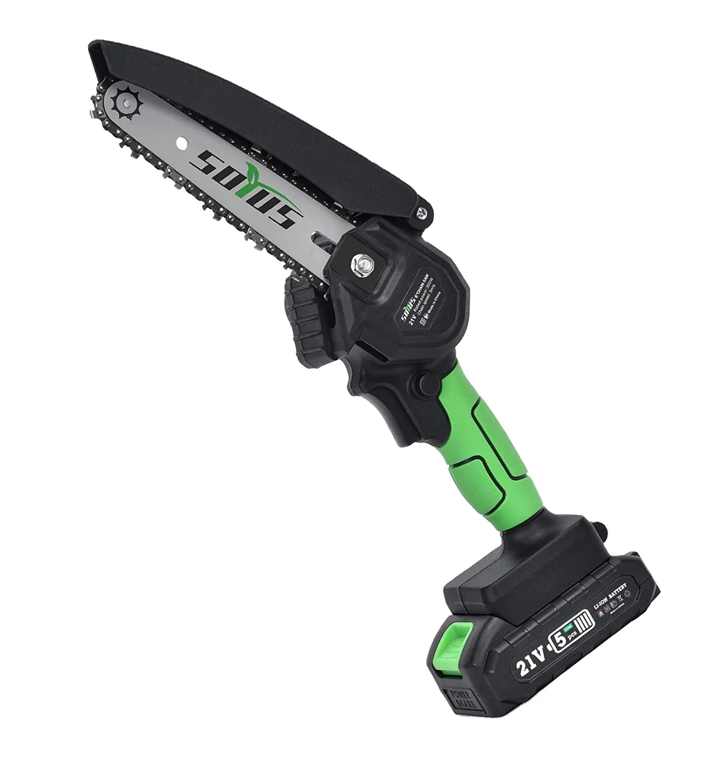 Mini  Electric  Chainsaw 6-Inch Cordless, with Batteries, Handheld Small Chainsaw for Tree Trimming Branch Wood Cutting