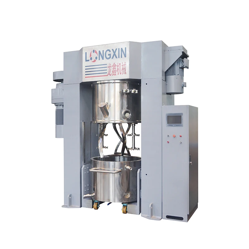 Industrial Double With Disperser For Lithium Battery Slurry hydraulic planetary mixer oilment