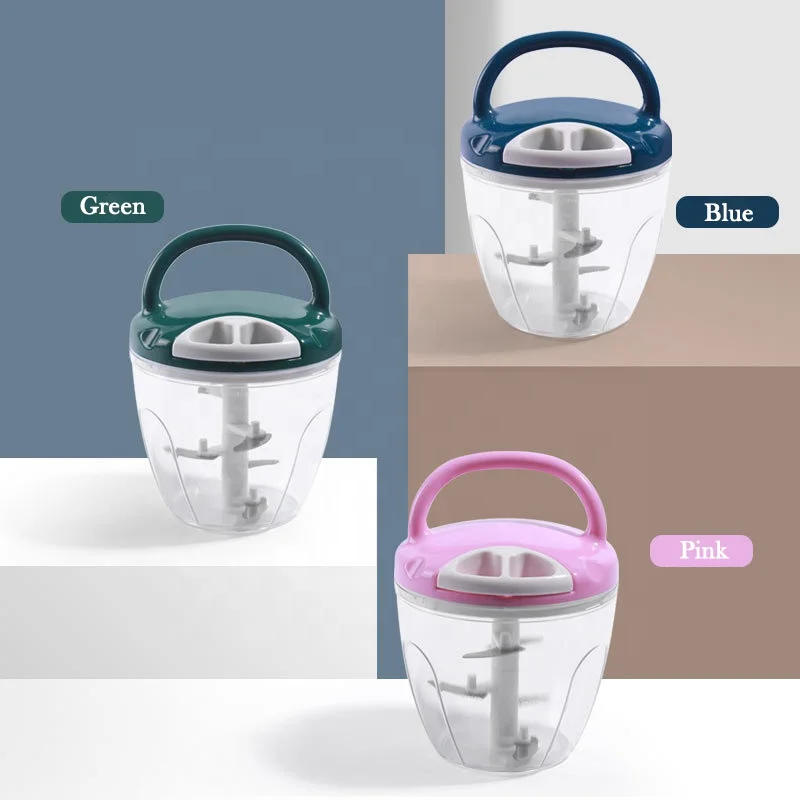 Portable Speedy Pull The Garlic Masher By Hand Multi-Function Kitchen Gadgets Onion Chopper