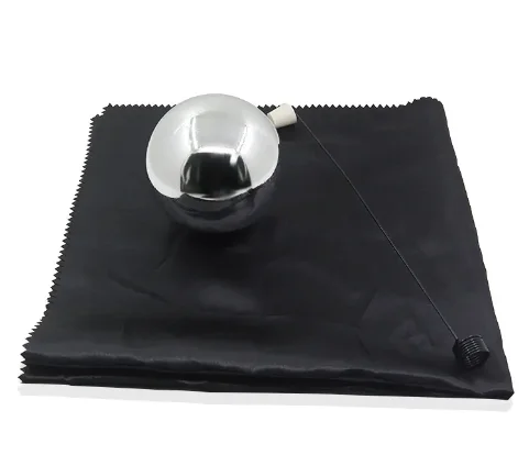 BrilliantMagic Silver Magic Ball Levitation Trick Float Ball Toy for Magic Performance Prop