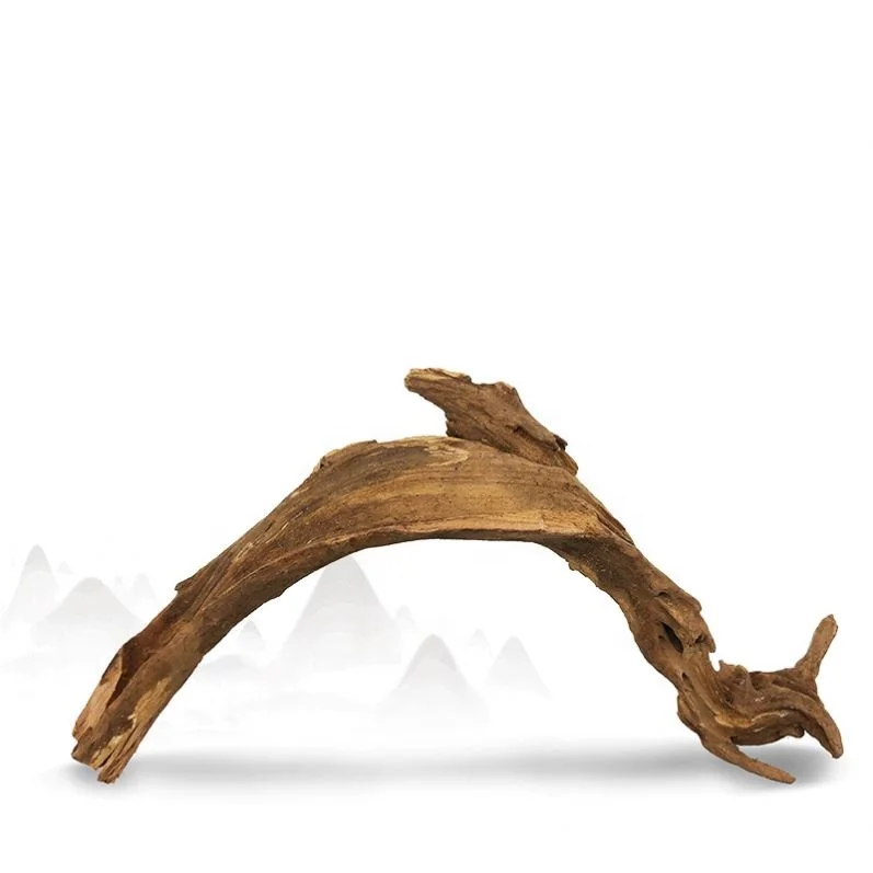 Aquarium driftwood Fish tank landscaping driftwood natural polished sunken wood Shaped Sinkwood Malay Sinkwood Root
