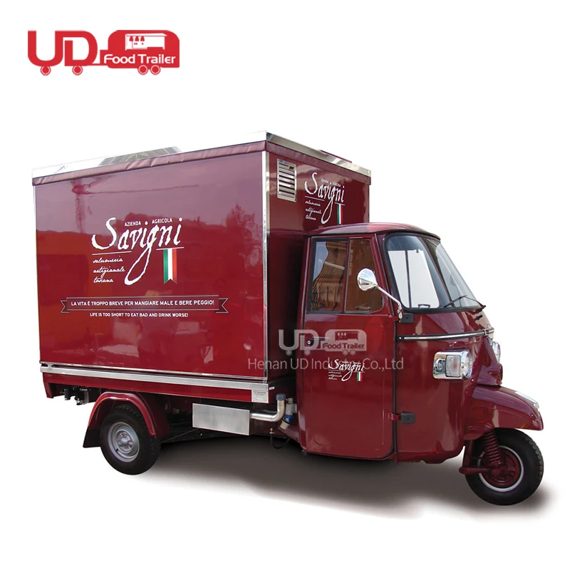 Professional Supplier Multi-function Food Truck Electric Tricycle Snack Hot Dog Stand Food Cart
