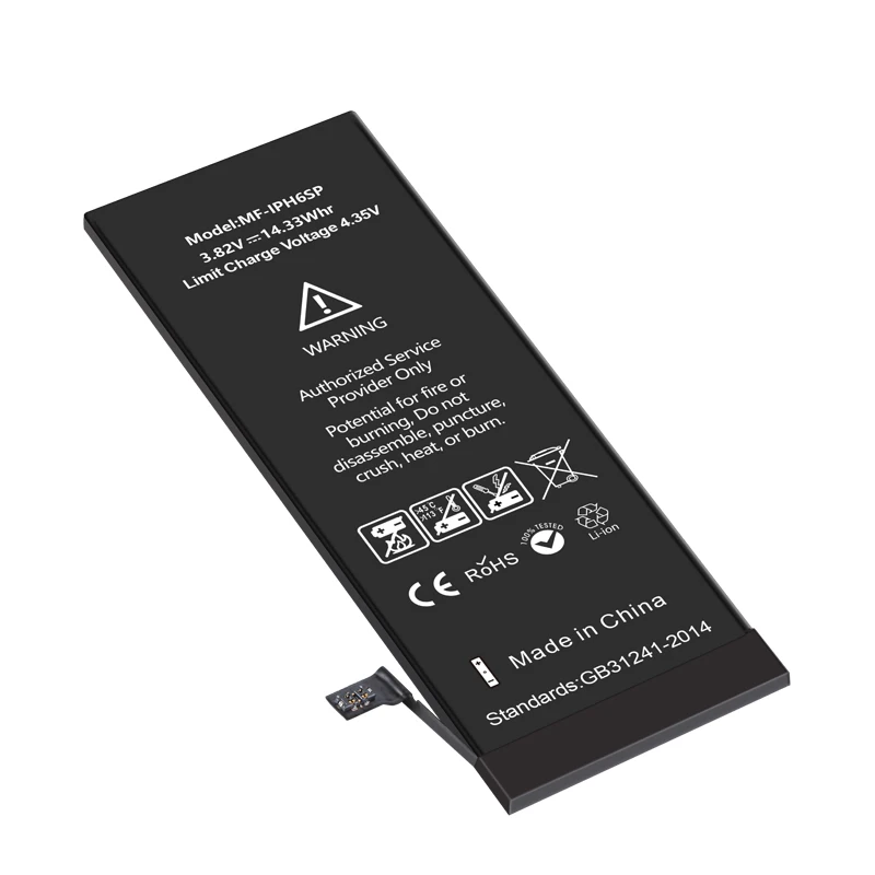 Фабричная оптовая продажа, батарея для мобильного телефона, 100% Оригинальная батарея для iphone 6S Plus, 3750 мАч