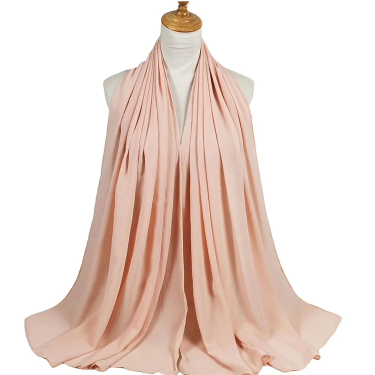 25 Colors Prayer Muslim Hijab Scarf Silk Shawl Muslim Turkish Hijab Plain Scarf Muslim For Women silk scarves wholesale