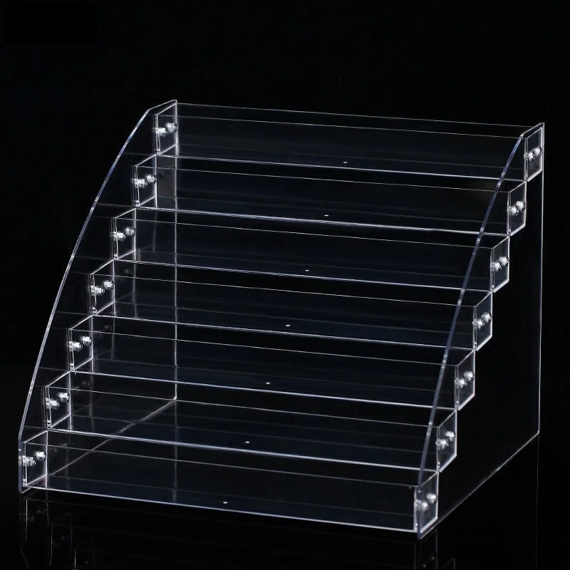 Factory Customized Multifunctional Display Rack Shelf Acrylic Stand Riser for Jewelry Perfume Cake