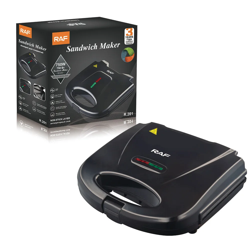 2023 Popular  Non Stick Automatic Breakfast Triangle Sandwich Toaster Sandwich Maker