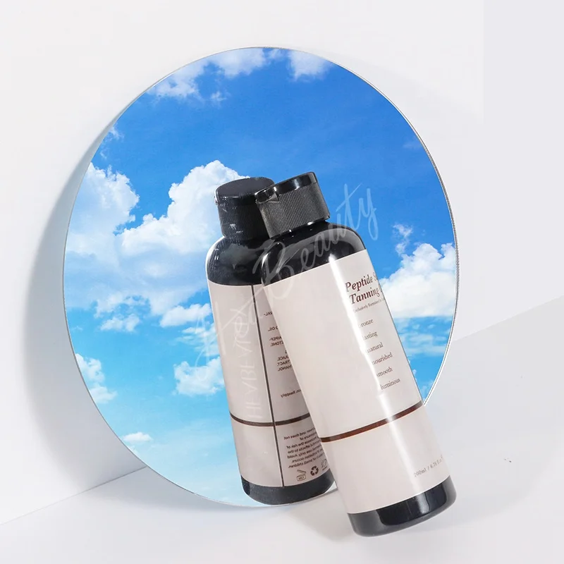 100% Natural Ingredient Tanning Oil Private Label Fast Advanced Natural Brown Tanning Peptide Healthy For Sun Tanning Oil