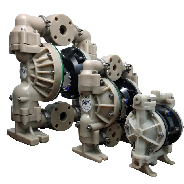 KY 1 Inch Double Pneumatic Diaphragm Pump For Chemical Solvents Transfer Flammable Explosive Liquid Air Operated