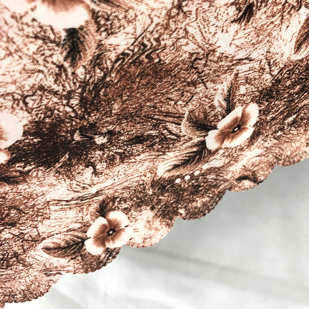 Pink rectangular custom patterned tablecloth for home for party outdoors for events dinner custom table covers