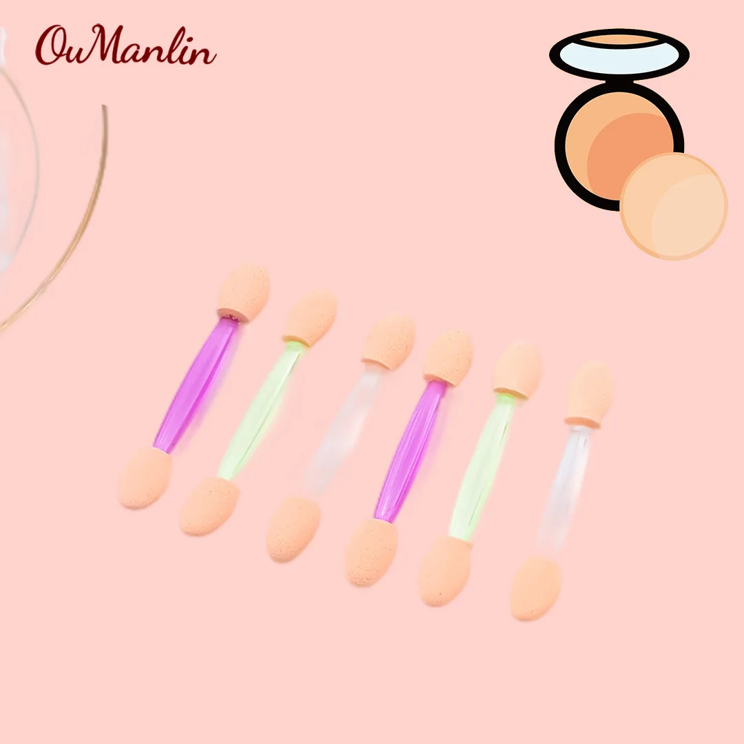 OumanLin, фабрика, оптовая продажа, профессиональная кисть, тени для век, розовая губка, Кисть для макияжа, одноразовый аппликатор для макияжа