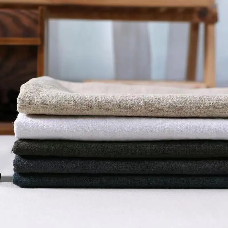 hot sale no moq rami cotton fabric for dressing