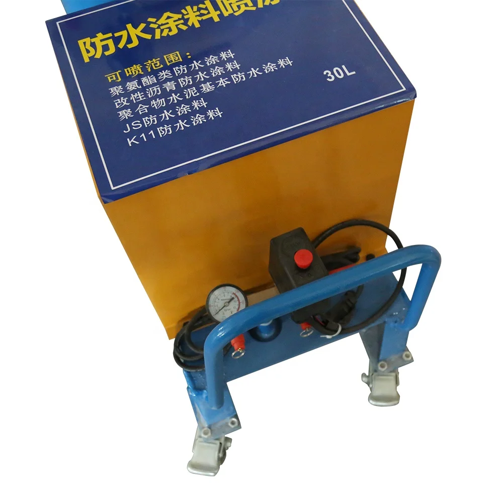 Construction Equipment Cement Spraying Machine For Plastering Mortar Sprayer Drum sprayer Oil-based polyurethane