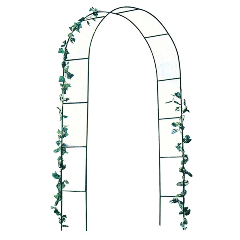 Классическая белая уличная железная металлическая рама arbor фестиваль Луна ворота садовая розовая
