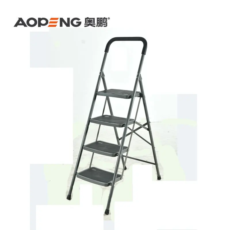 Aopeng Large step domestic steel ladder with GS AP-1104G