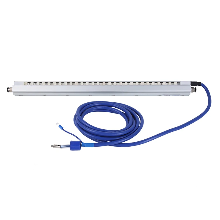 High quality eliminator stick bar custom length latest piezoelectric static electricity Ion Air Bar for plastic sheets