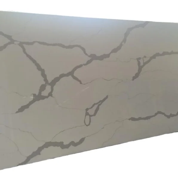 Chinese white marble cultured marble slabs calacatta gold white marble largest size quartz slab cut to size