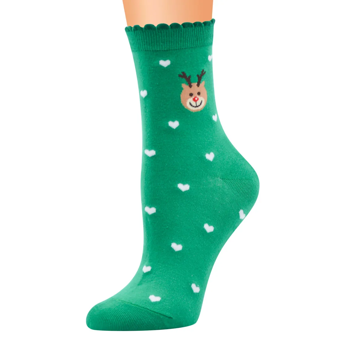 Прямая поставка с завода, высококачественный теплый хлопковый комплект, рождественские носки