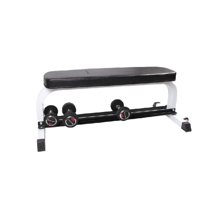 Pro Fitness Steel Flat Sit-Up Bench Press Heavy-Duty Gym Exercise Equipment for Home or Commercial Use