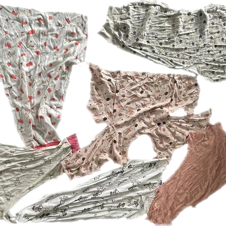 China Export Cut T-shirt Absorbing Water Oil Cleaning Care Light Color Cotton Rags