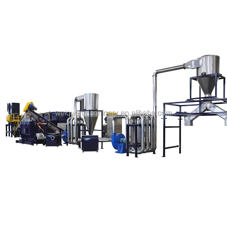 Высокопроизводительная линия для стиральной машины для переработки пластиковой пленки на продажу
