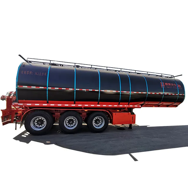 China Factory TONGYA 80T Fuel Tanker Transport Trailer Diesel Delivery Tanker