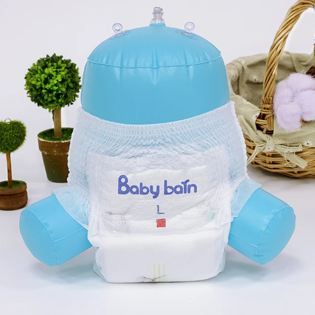 Cheap soft surface L size sample Availablecustom baby care diaper pants