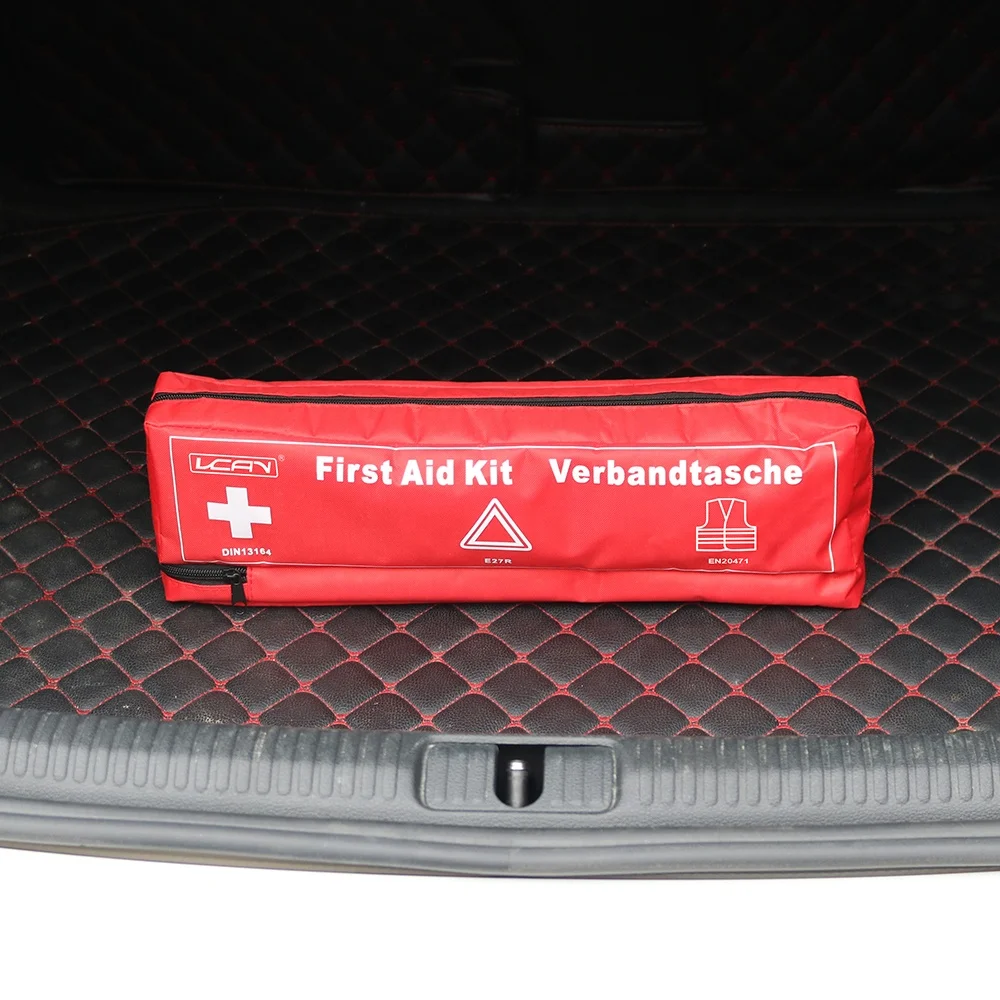 Combined First Aid Set 3 in 1 for Car Emergency Kit Roadside Emergency Car Kit Auto DIN13164 Survival First Aid Kit