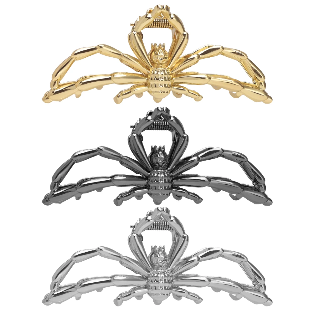 Factory Direct Hair Clips Fashion Spider Claws Anti Slip Claw Clip Wholesale