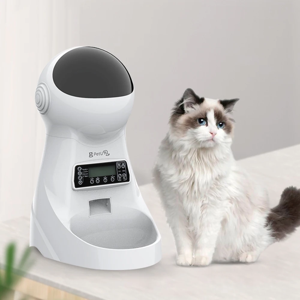 Top Seller Dog Automatic Feeder Timer Feeding Bowl robot Automatic Pet Feeder