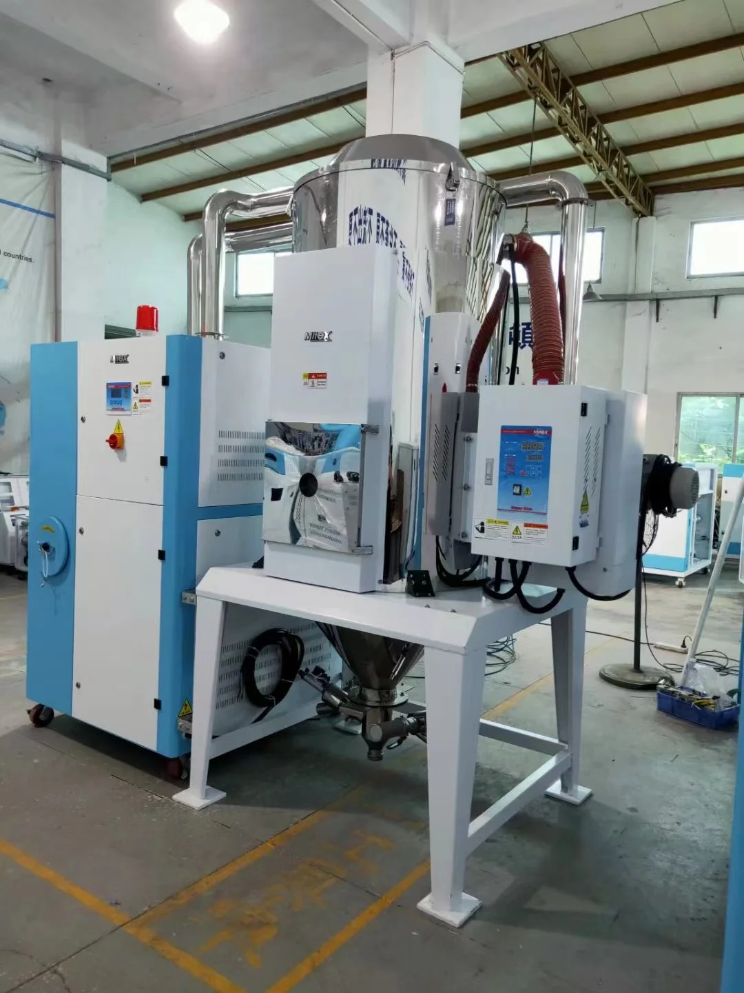 Industrial Plastic Pellet Europe Design Hopper Dryer For Sale Supplier Price