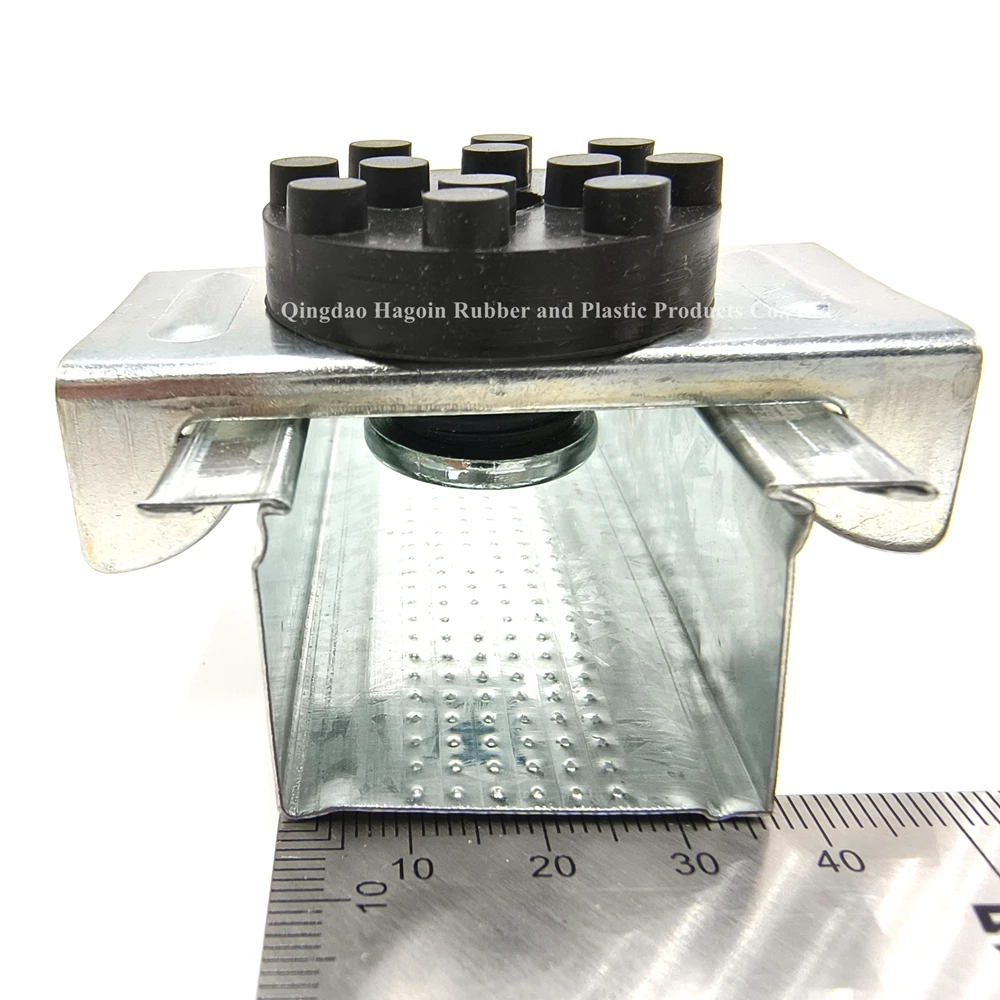 STWC Resilient sound isolation clips for 129 or 308 batten 38mm (face) Furring Channel Acoustic Mounts Assemblies & Clips