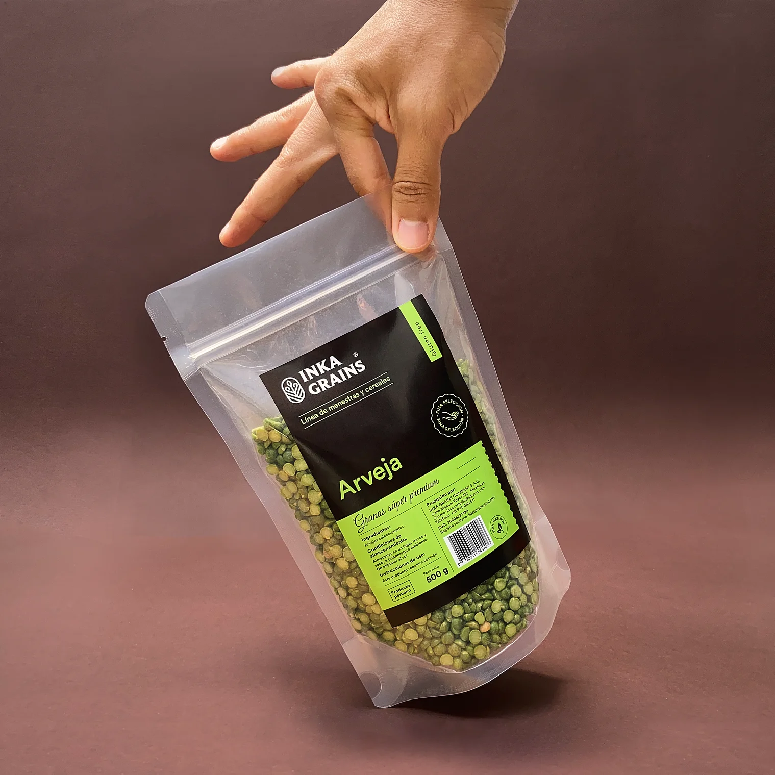 Пакеты Mylar, индивидуальная этикетка, фасоль, пищевая упаковка, стоячий мешочек с молнией, Полиэтиленовая термопечать, Поддержка печати AI или PDF