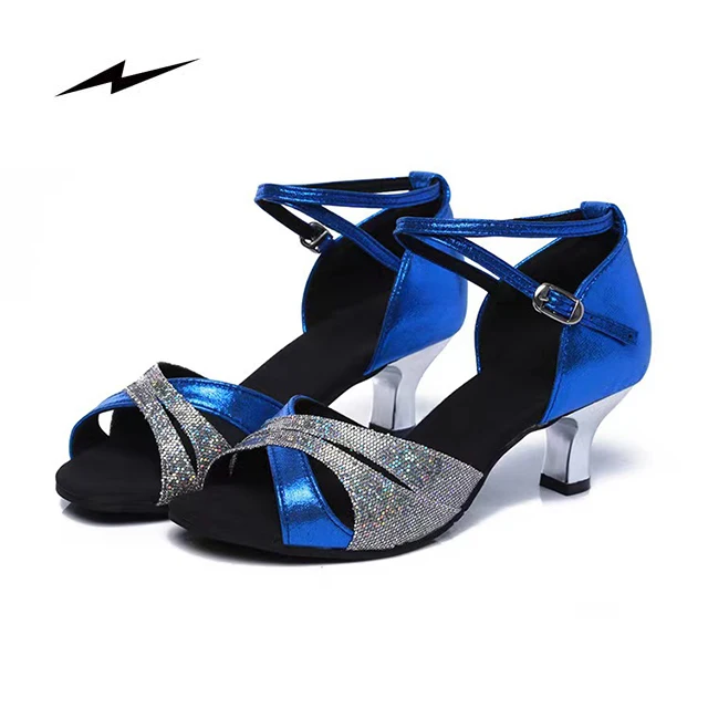 Fashion Design Handmade Latest Latin Dance Shoes For Ladies