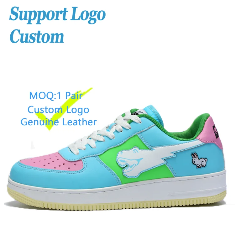Customize Logo Genuine Leather Made Manufacturer Skate NK SB Low Cut Dunkes Custom Men Fashion Sneaker Shoe