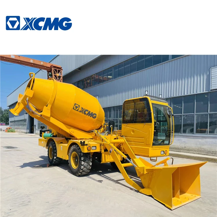 XCMG Official 4m3 Automatic Self Loading Mobile Concrete Truck Mixer Machine