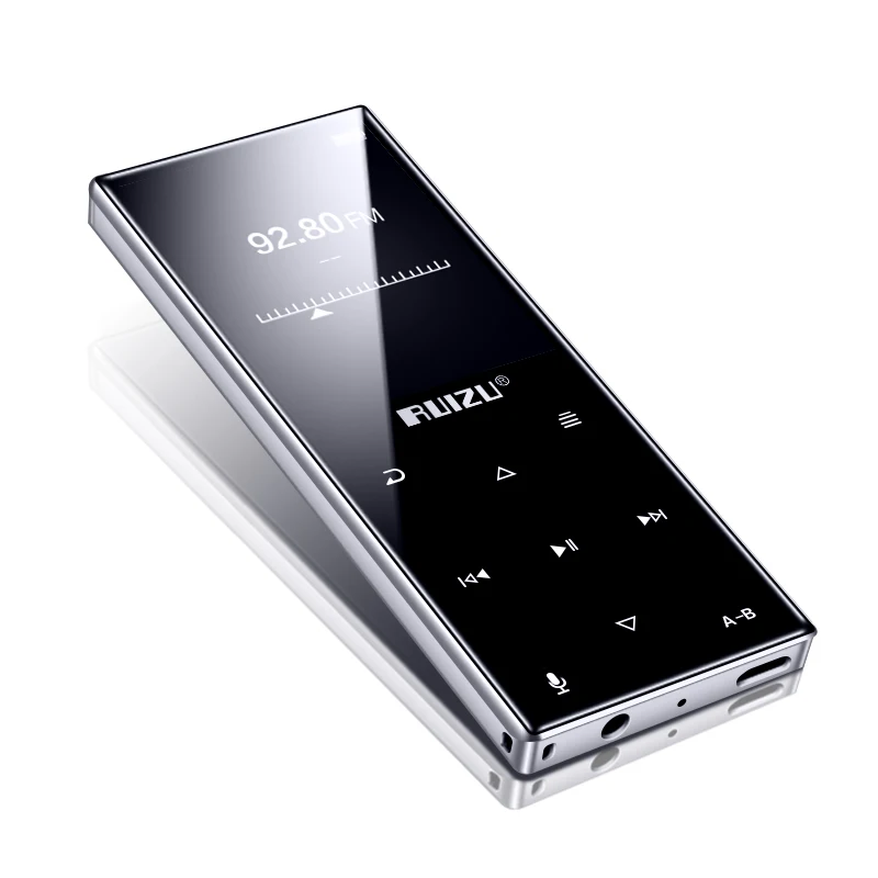 Classic Style Ruizu D29 MP3 Touch Button Player Bluetooth High Sound Quality Music Audio Walkman Multiple Functions Media MP3 Pl