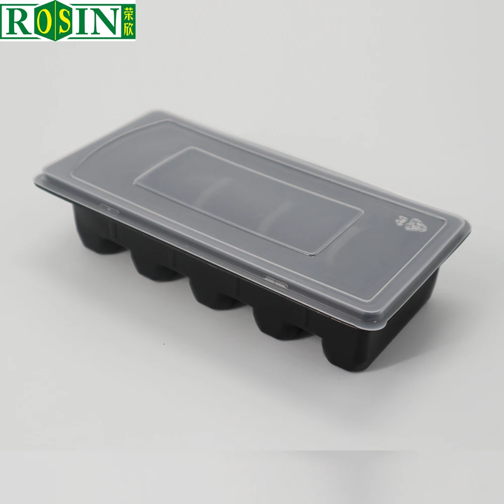 
Compartments disposable food grade PP blister plastic frozen dumpling tray 