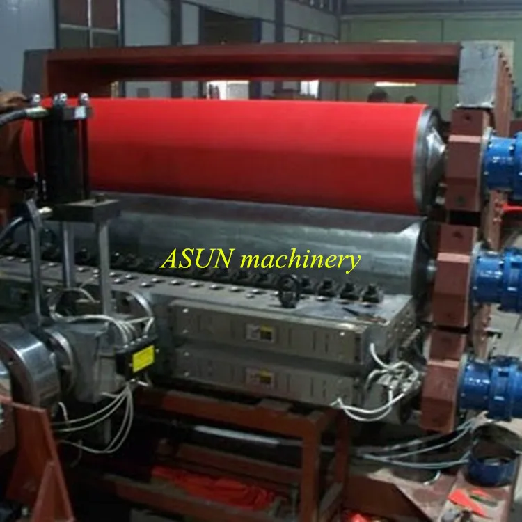 PVC floor carpet sheet making machine
