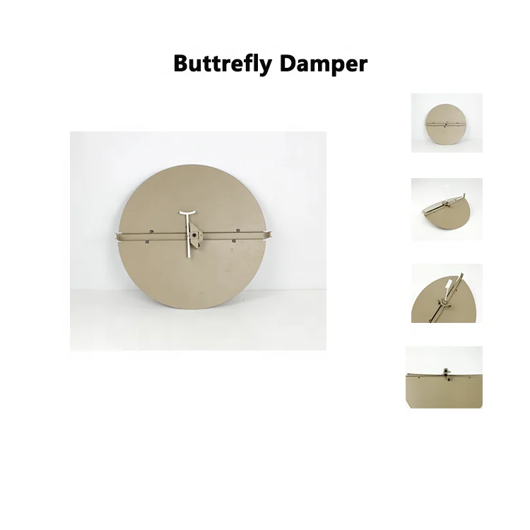 Balancing Adjustable Butterfly Damper in Havc Air systems with oppsed blades