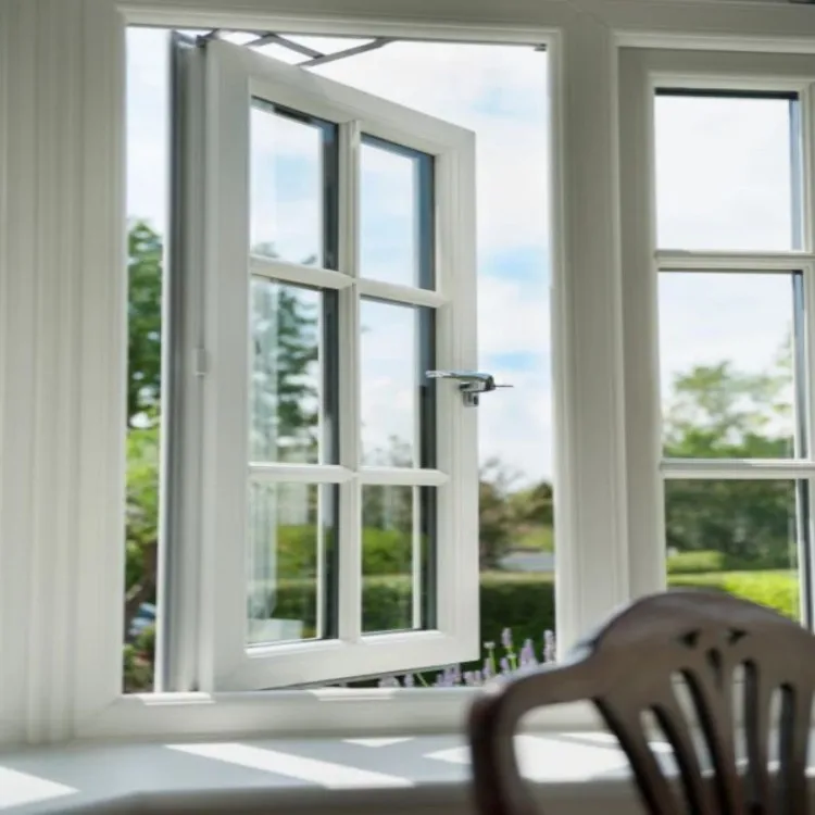 CBMmart Beautiful Design America Standard Tempered Low-E Glass Casement Windows with Screens