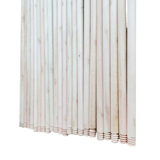 Eucalyptus wood trapeador de escoba polepoteau en bois de vadrouille verni productos de mexico thread