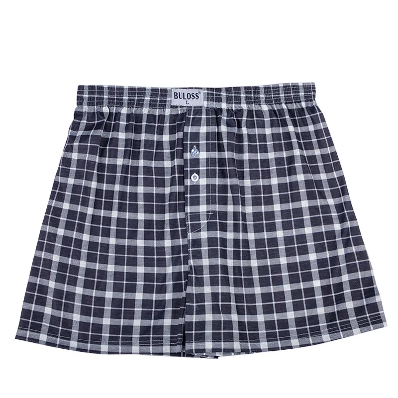 Мужские повседневные домашние брюки arlo Модные свободные дышащие мягкие удобные мужские боксеры в клетку