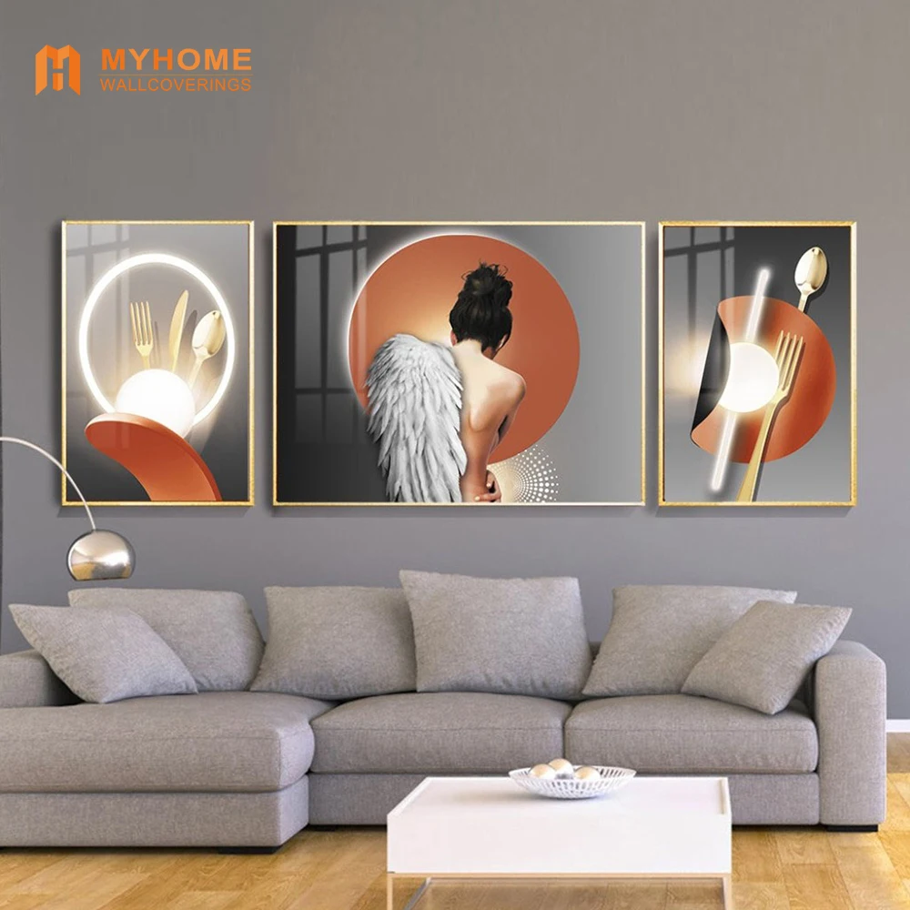 New Arrival Wall Art Crystal Porcelain Diamond Painting decorative Painting and wall arts