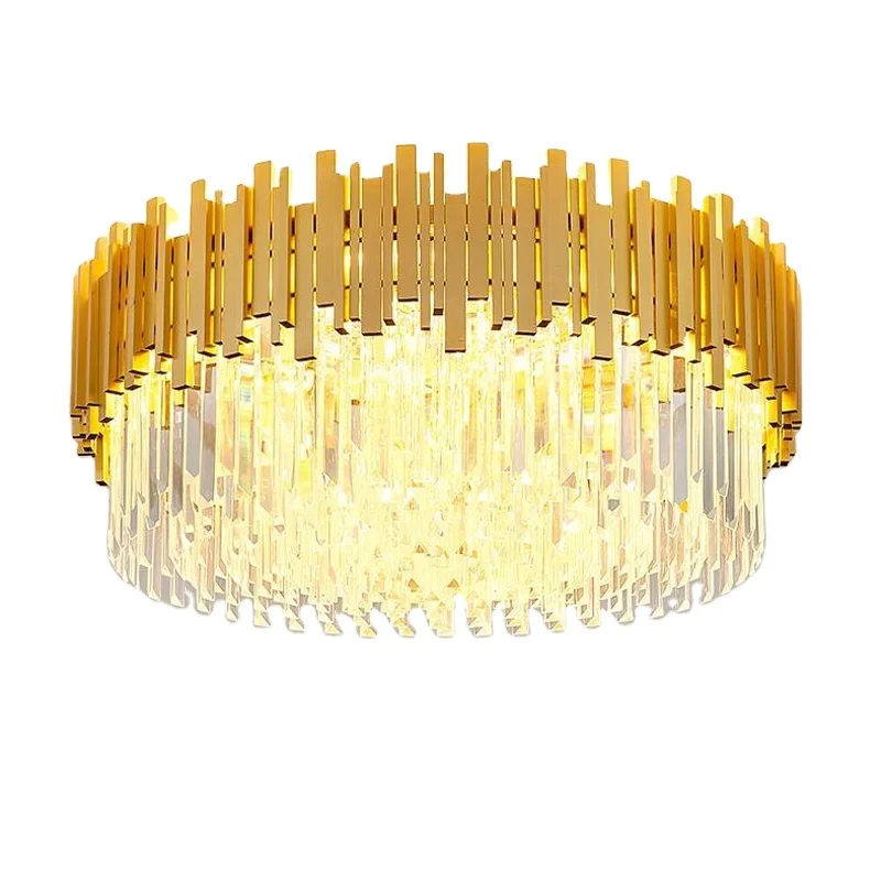 living room bedroom modern lights designers lighting gold black chandelier lamp round square luxury modern crystal led ceiling modern lights