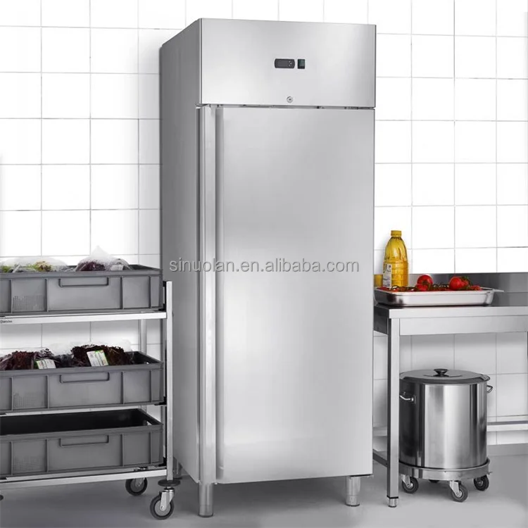Factory Price Commercial Refrigerators For Vegetables Vertical Deep Freezer Restaurant Refrigerator Fruit Chiller