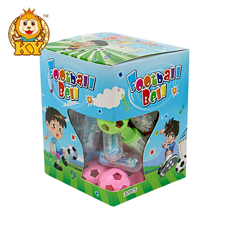 Candies supplier wholesale custom plastic football shape nipple hard candy lollipop