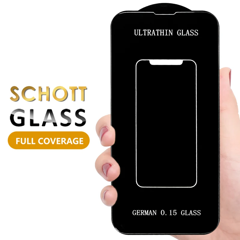 Premium Screen Protector For iPhone 14 13 Pro Max For iPhone 12 Pro For iPhone 11 X XR 7 8 Tempered Glass Screen Protector