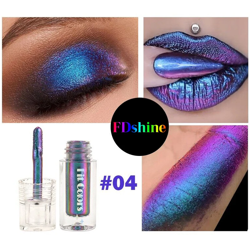 Multi Chrome Pigment Multi-chrome Shade Shifting Pigments Metallic Glitter Chameleon Eyeshadow Shiny Smokey Eye Shadow